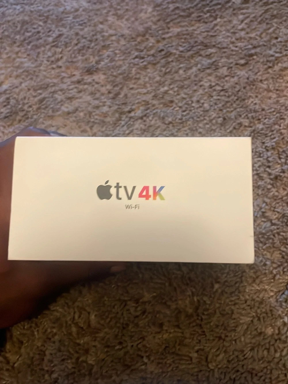 Apple TV 4K Media Player – Black with Silver Remote
